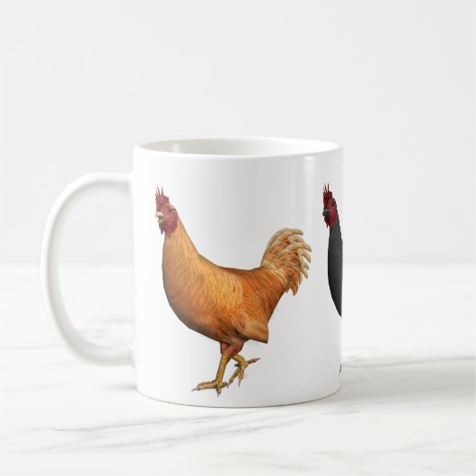 Rot und Schwarz Kaffeetasse (Links)