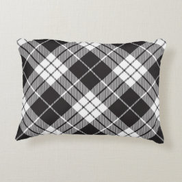 Rot und Schwarz Kariert Buffalo Karo Pattern Dekokissen