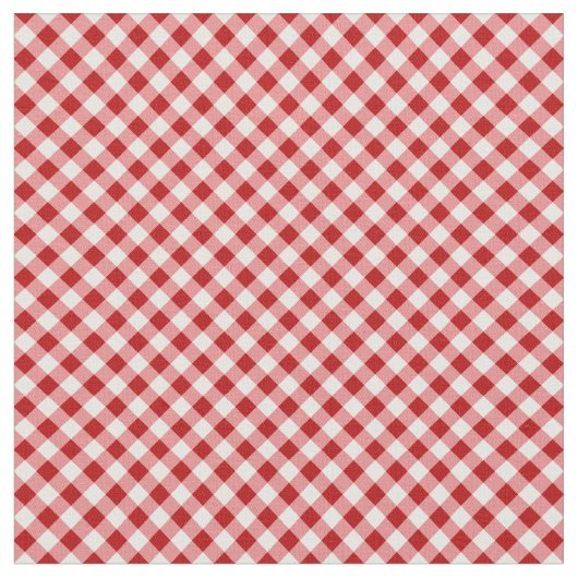 Rot und Schwarz Kariert Buffalo Karo Pattern Stoff (Nahaufnahme)