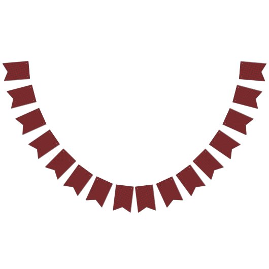 Rot und Schwarz Kariert geprüft. Wimpelkette (Alle)