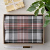 Rot und Schwarz Kariert Seidenpapier (Geschenk)