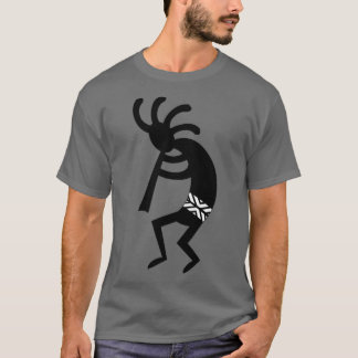 Rot und Schwarz Kokopelli T-Shirt