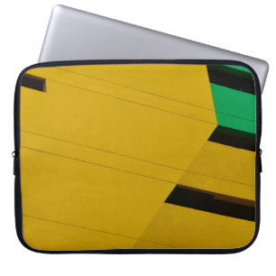 Rot und Schwarz Laptopschutzhülle