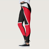 Rot und Schwarz Leggings (Links)