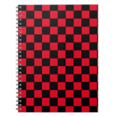 Rot und Schwarz Notizblock (Vorderseite)