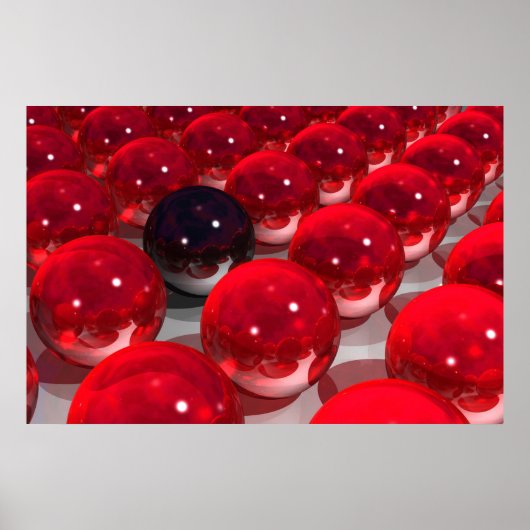 rot und schwarz poster (Vorne)