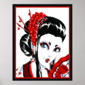 Rot und Schwarz Poster (Vorne)