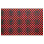 Rot und Schwarz Pünktchen Stoff (Fat Quarter (45,7 x 55,9 cm))