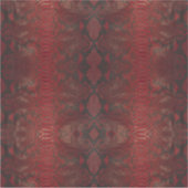 Rot und Schwarz-Python-Print Aufkleber (Vorderseite)