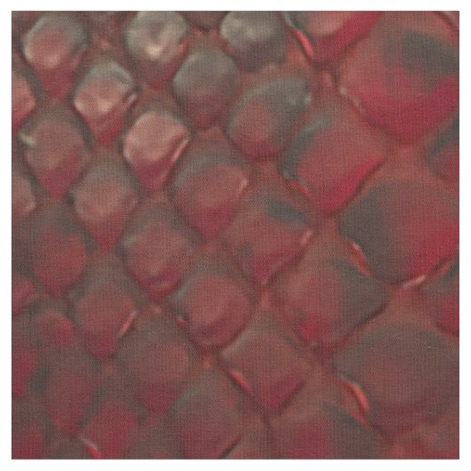 Rot und Schwarz-Python-Print Stoff (Nahaufnahme)