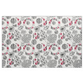 Rot und Schwarz, Quilt, Patchwork, rustikal, moder Stoff (Fat Quarter (45,7 x 55,9 cm))
