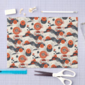 Rot und Schwarz Seidenpapier (Handwerk)