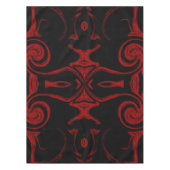 rot und schwarz tischdecke (Vorderseite)