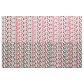 Rot und Schwarz Vielen Dank Word Cloud Stoff (Yard (91,4 cm))