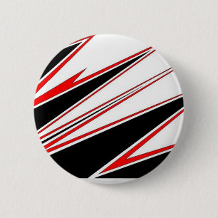 Rot und Schwarz zzag Design von AOM Button