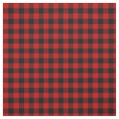 Rot und Schwarzer Lumberjack Kariert Stoff (Muster)
