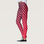 Rot und Sterne Leggings (Links)