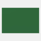 Rot und Wald Grün und Weiß Weihnachtsgeschenke Geschenkpapier Set (Vorderseite 2)