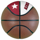 Rot und Weiß Basketball (Rechts)