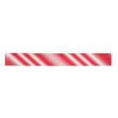 Rot und Weiß Candy Cane gestreift Satinband (Vorderseite)