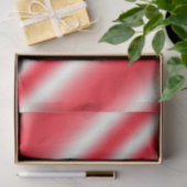 Rot und Weiß Candy Cane gestreift Seidenpapier (Geschenk)