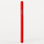 Rot und Weiß Case-Mate iPhone Hülle (Hinten/Rechts)