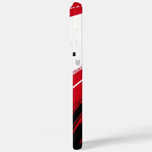 rot und weiß Case-Mate iPhone hülle (Rückseite / Links)