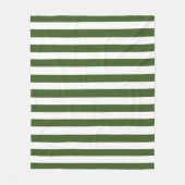 Rot und Weiß Fleecedecke (Vorderseite)