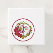 Rot und Weiß für Feiertage Geschenkanhänger (Beispiel)