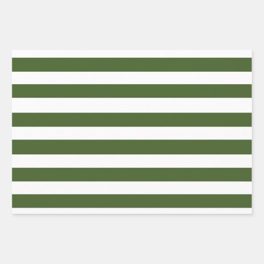 Rot und Weiß Geschenkpapier Set (Vorderseite)