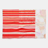 rot und weiß geschirrtuch (Horizontal)