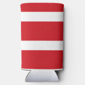 Rot und weiß gestreift selters dosenkühler (Rückseite)