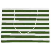 Rot und Weiß Große Geschenktüte (Vorderseite)