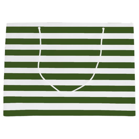 Rot und Weiß Große Geschenktüte (Vorderseite)