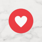 Rot und Weiß Ich mache GRILLEN Verlobung Dusche Konfetti (Klein Vorderseite)