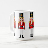 Rot und Weiß Kaffeetasse (Vorderseite Links)