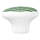 Rot und Weiß Keramikknauf (Seitenansicht)