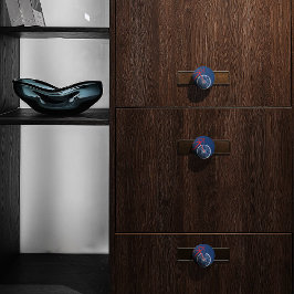 Rot und Weiß Keramikknauf