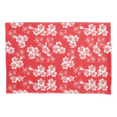 Rot und Weiß Kissenbezug (Vorderseite-Links)