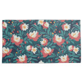 Rot und Weiß Kissenbezug (Vorderseite-Rechts)