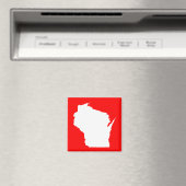 Rot und Weiß Magnet (In Situ (Geschirrspüler))