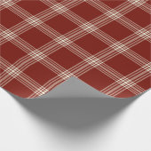 Rot und Weiß - Mittel Geschenkpapier (Ecke)