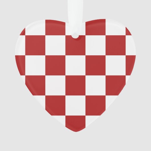 Rot und Weiß Ornament (Vorderseite)