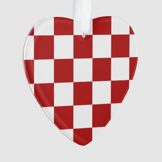 Rot und Weiß Ornament (Vorderseite)