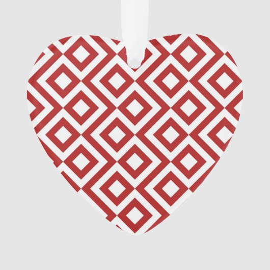 Rot und Weiß Ornament (Vorderseite)