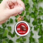 Rot und Weiß, preiswerte Fußballspielergeschenke Schlüsselanhänger (Hand)