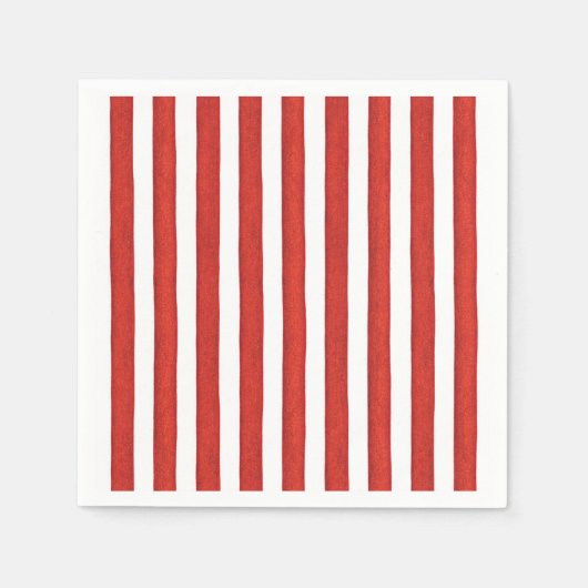 rot und weiß serviette (Vorderseite)