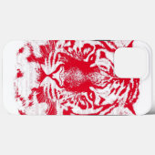 Rot und Weiß Tiger Case-Mate iPhone Hülle (Rückseite (Horizontal))