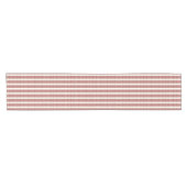 Rot und Weiß Tischläufer (Horizontal)