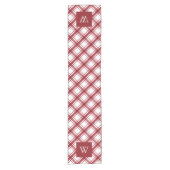 Rot und Weiß Tischläufer (Vorderseite)